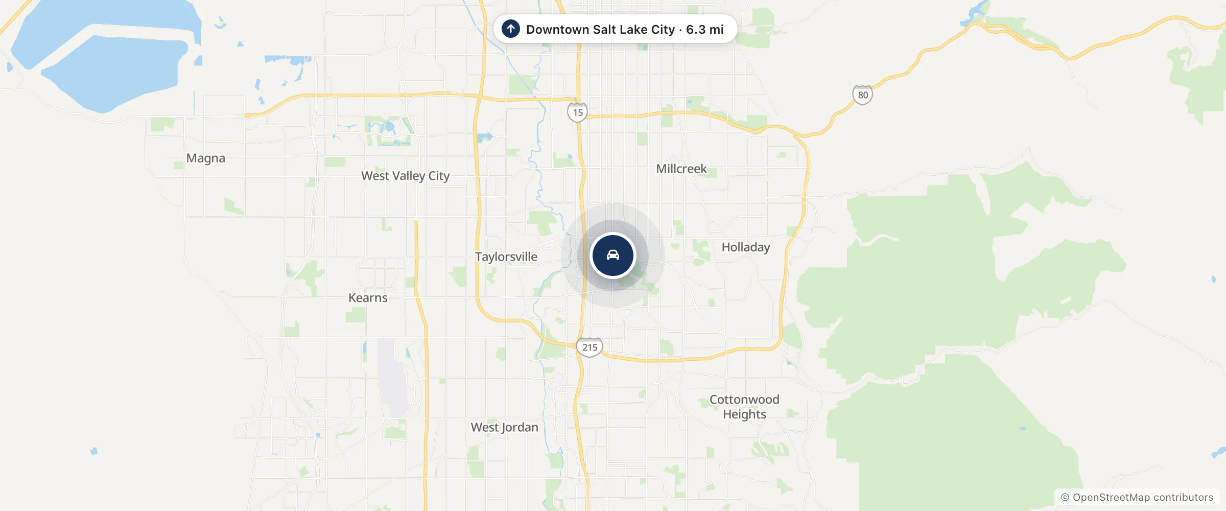 Map showing the location of MINI of Murray